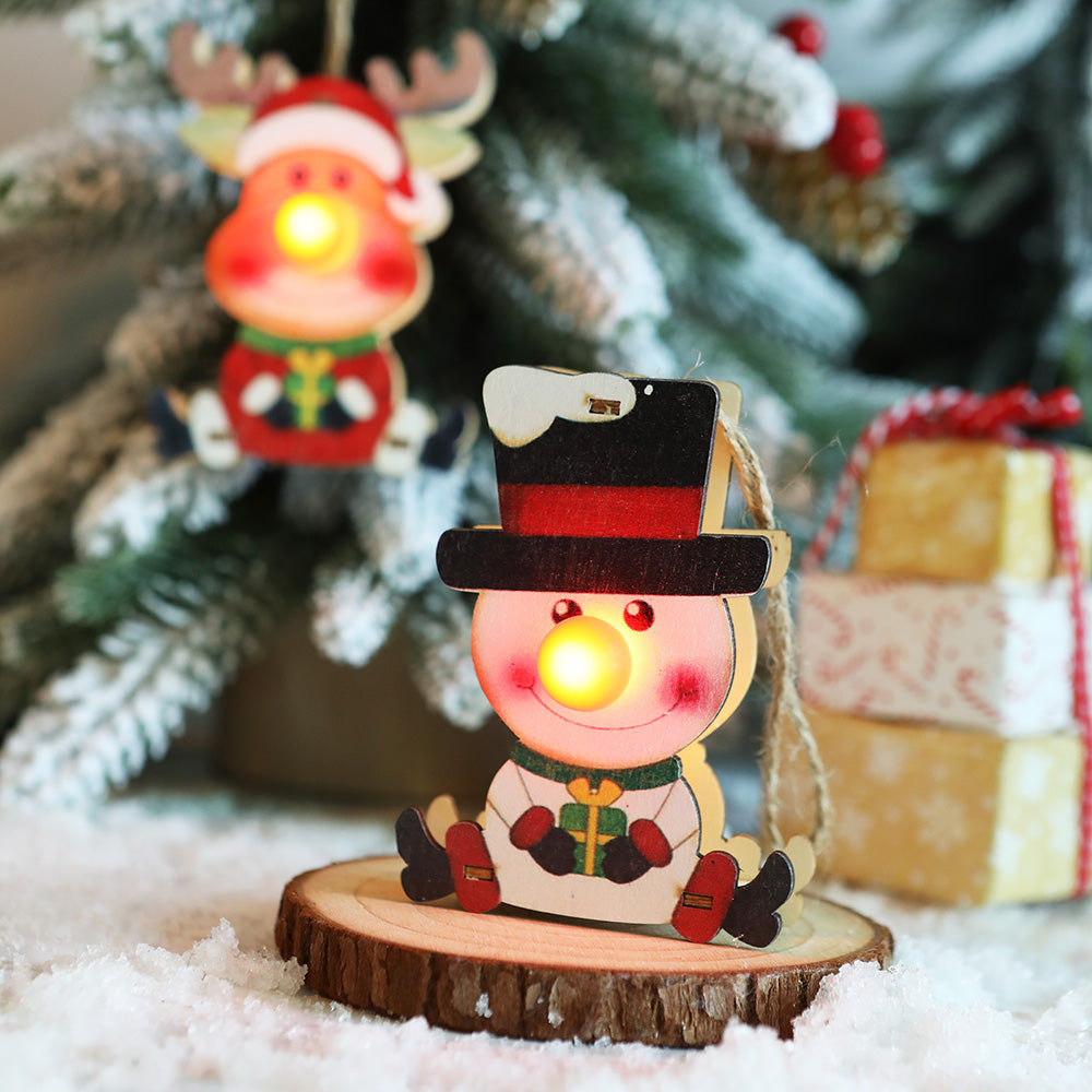 Hängende Weihnachtsdekorationslichter