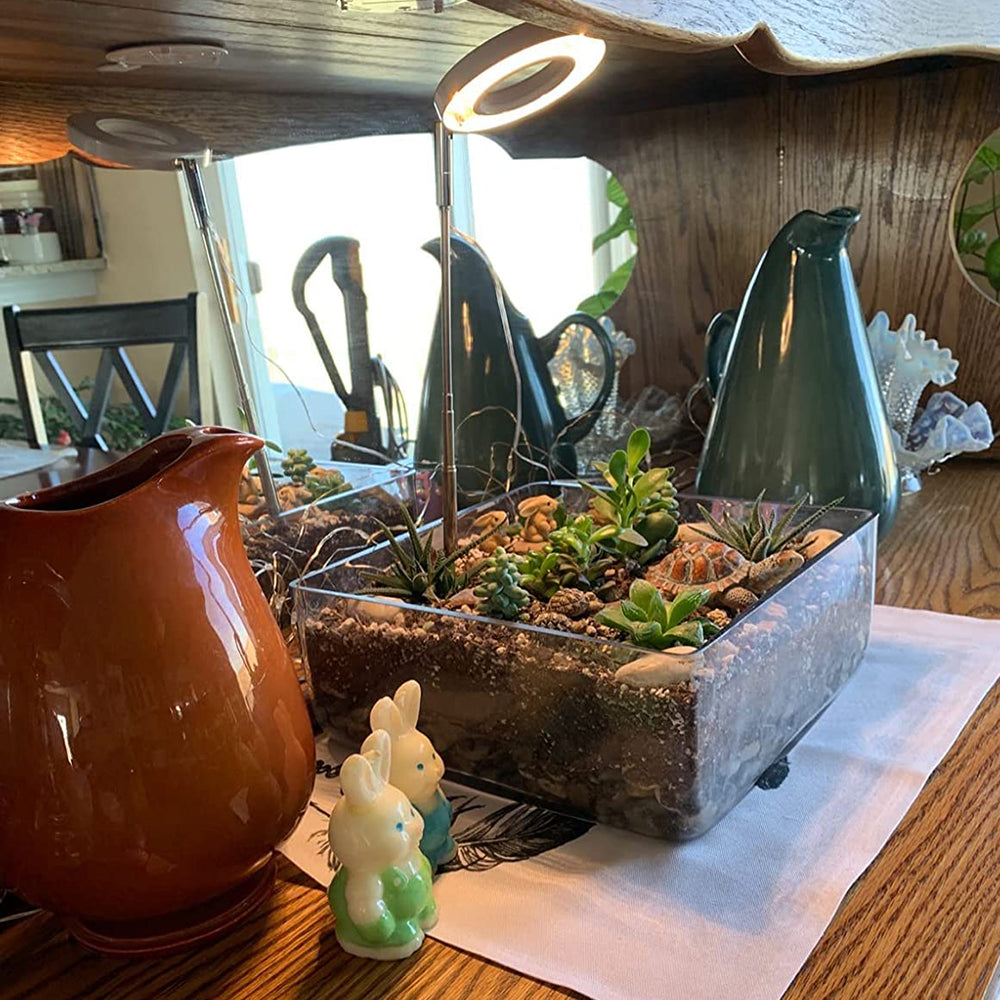 LED Full Spectrum Halo Plant Grow Lamp