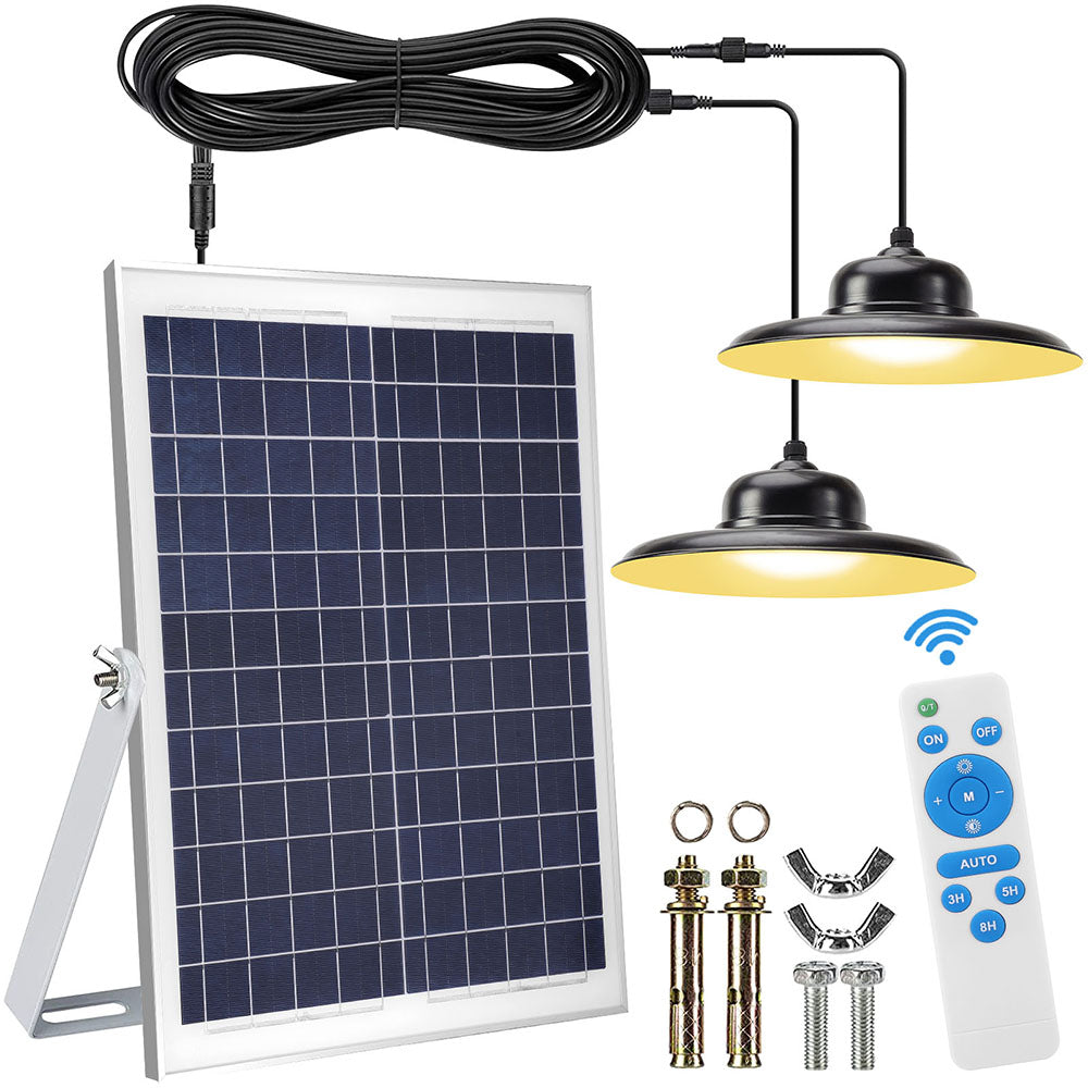 Remote Control Solar Pendant High Bay Light
