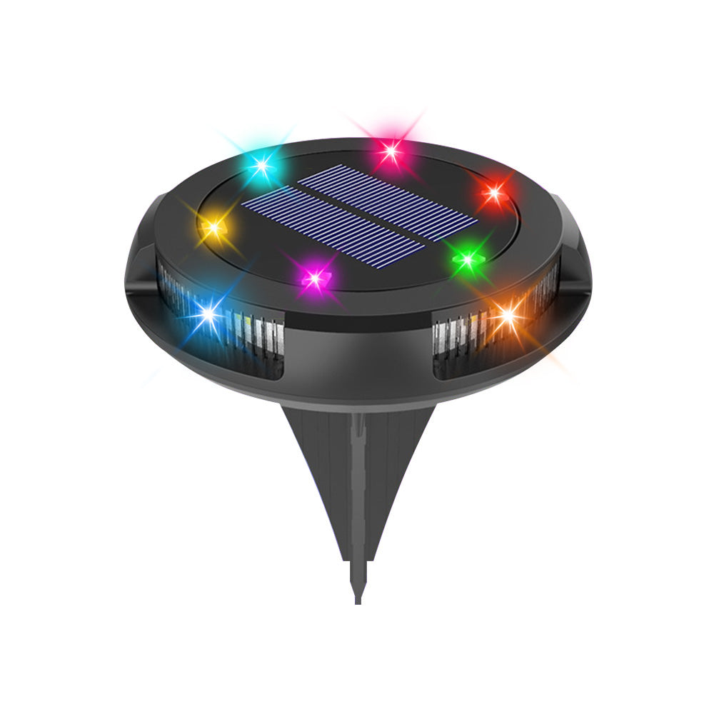 Luces de disco LED para jardín solar al aire libre 10