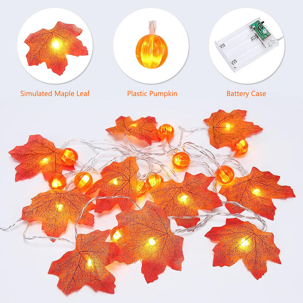 Guirnalda de luces de otoño