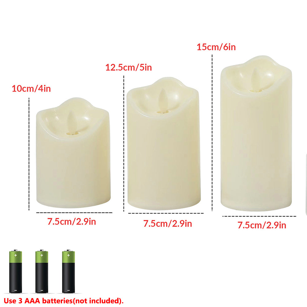 Flammenlose Votivkerzen, rauchlose elektrische Kunstkerze