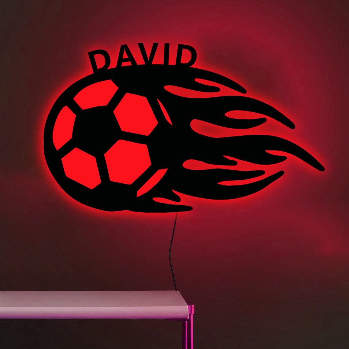 Personalized Football Sign Custom Football Gift