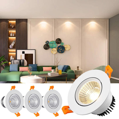 Luz empotrable de techo COB LED Downlight 3W/10W