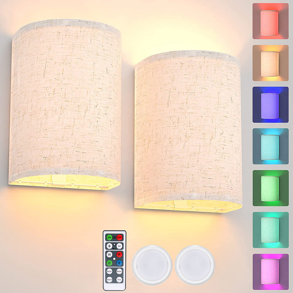 2 Pack Magnetic Wireless Wall Lights