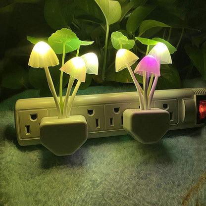 LED Sensor Night Light Plug-in Wall Lamps