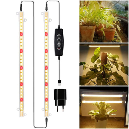 Tiras de luz LED para cultivo Luz solar de espectro completo de 3500K