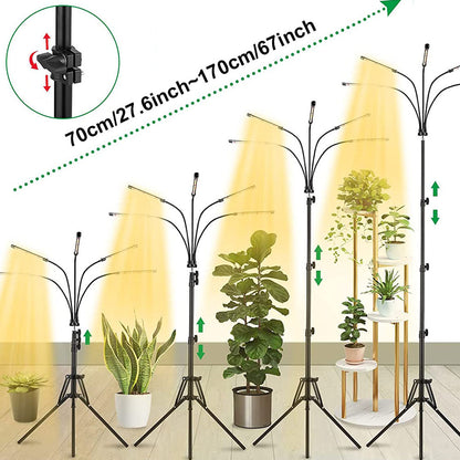 Luces LED impermeables para cultivo de plantas de espectro completo