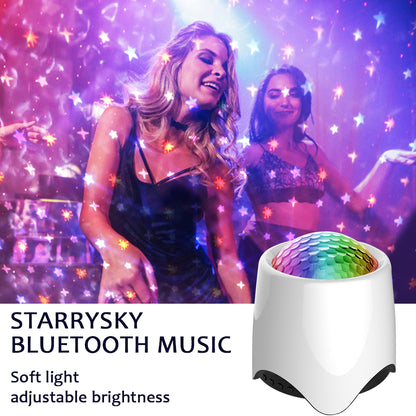 LED Star Wave Galaxy Projector Bluetooth Speaker