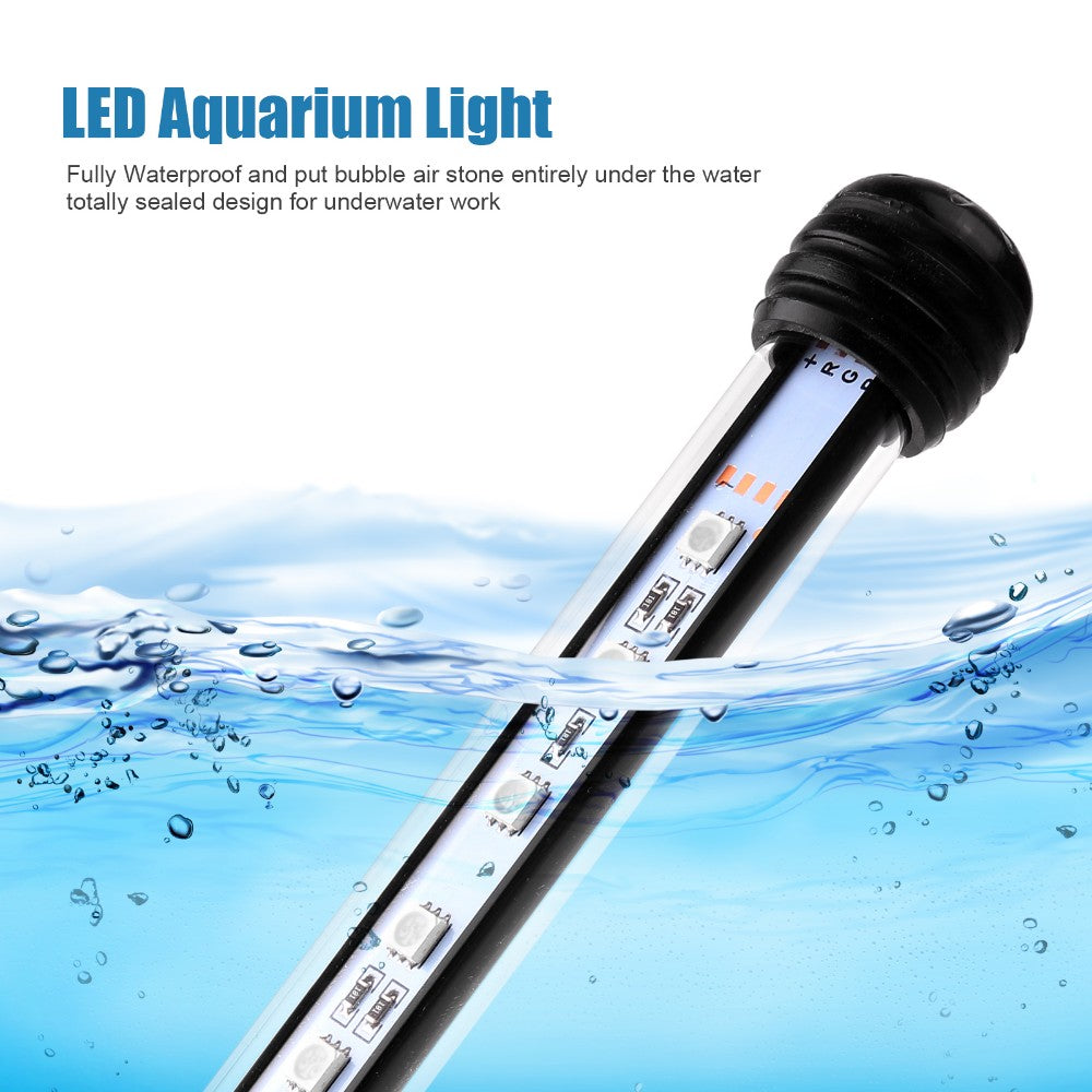 Waterproof Air Bubble Lamp LED Aquarium