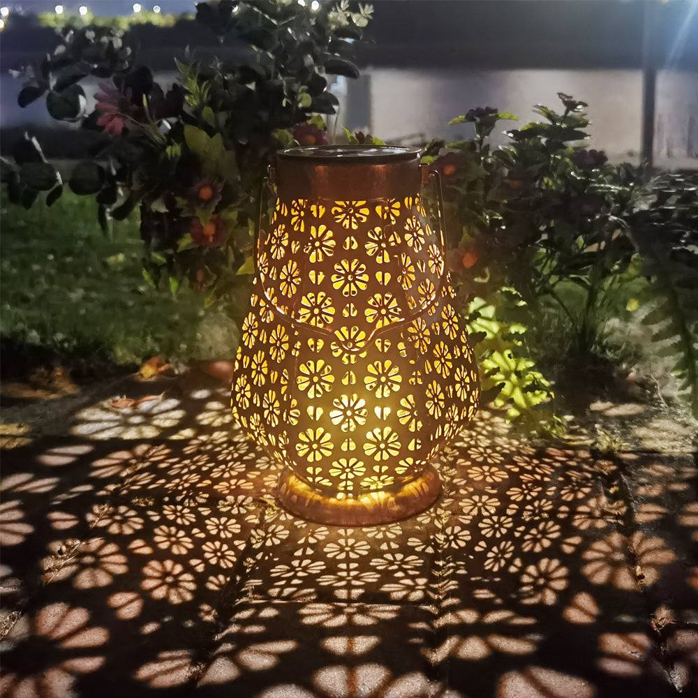 Solar Garden Lanterns Outdoor Hanging Lights