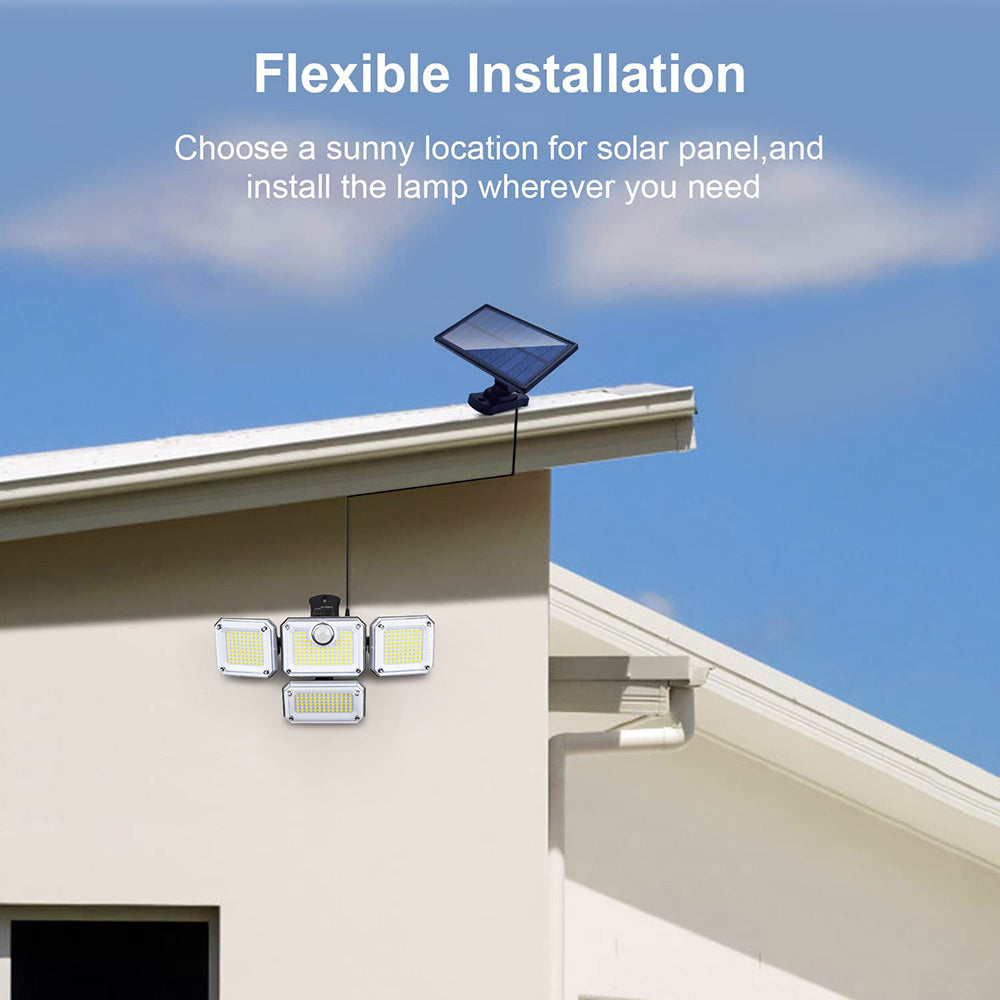 Waterproof Motion Sensor Solar Outdoor Lights