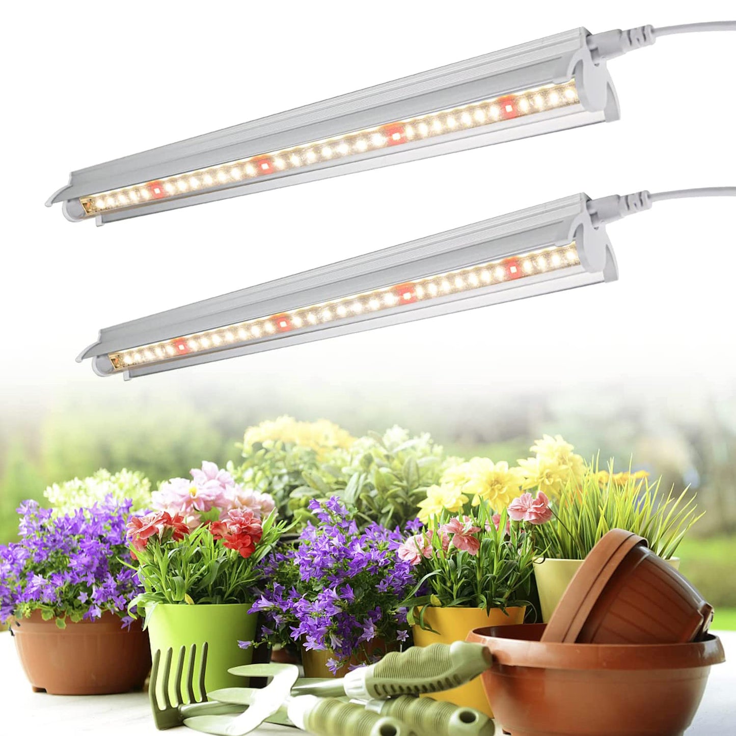 Grow Light T5 ( 2pcs/4pcs x 10 Watts)