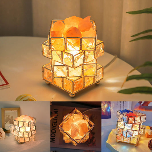 Lampe de table veilleuse en cristal