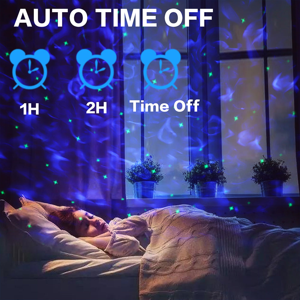 LED Galaxy Star Projector Night Light