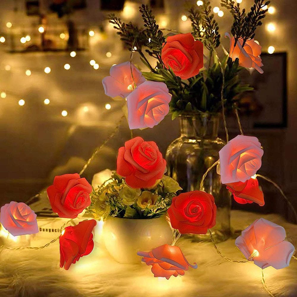 Rose Flower Fairy String Lights