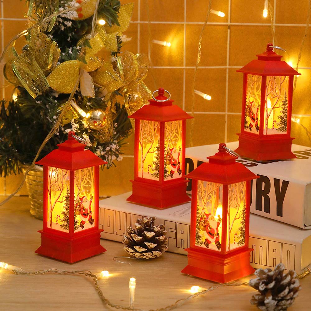 Flammenlose LED-Kerzen-Weihnachtslampe