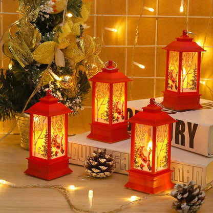 Flammenlose LED-Kerzen-Weihnachtslampe