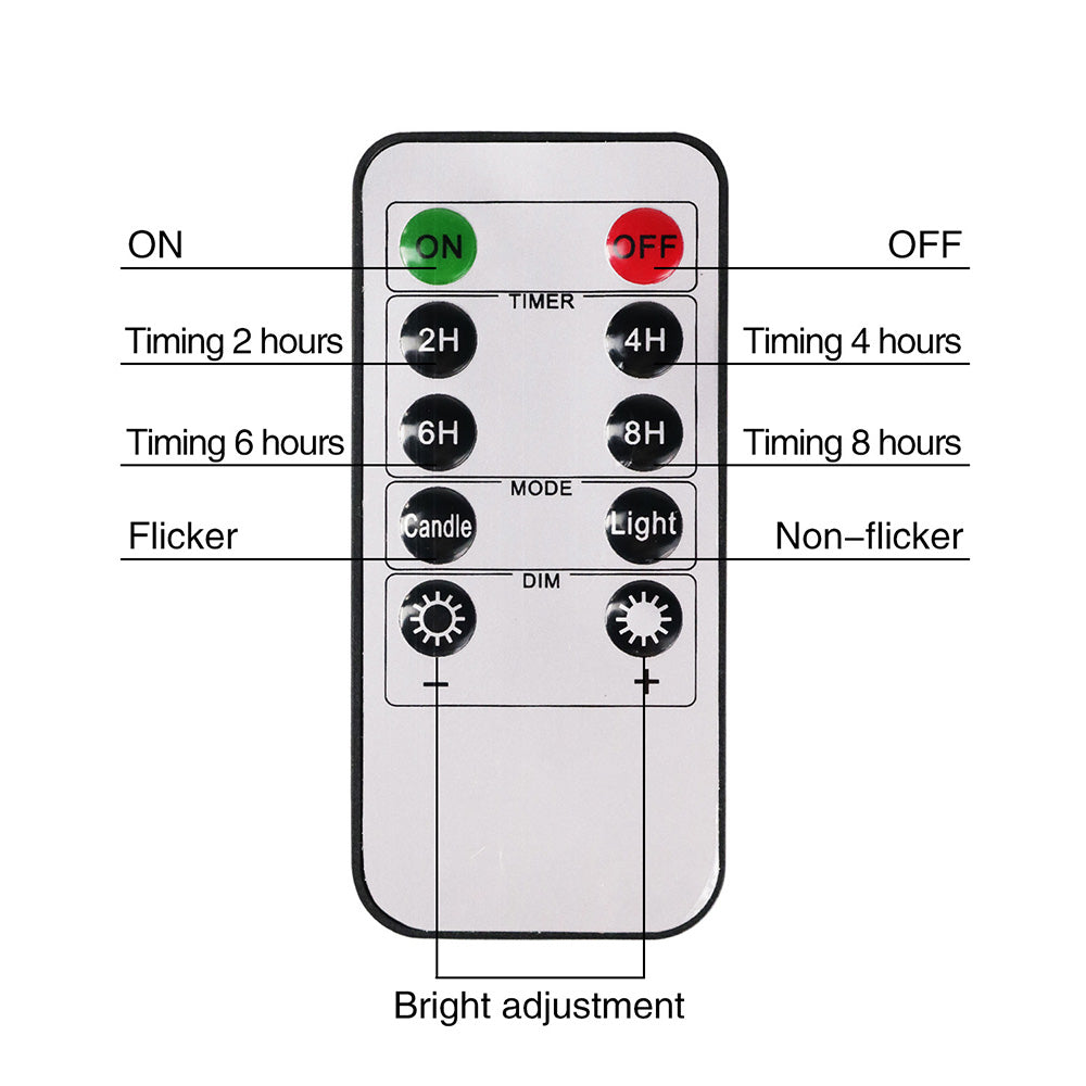 LED-Tropffreie, schwimmende, flackernde Kerzen