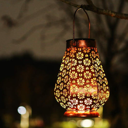 Solar Garden Lanterns Outdoor Hanging Lights