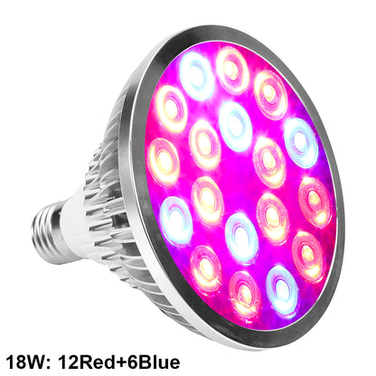 5W-18W High Brightness Full Spectrum LED Grow Light Bulb