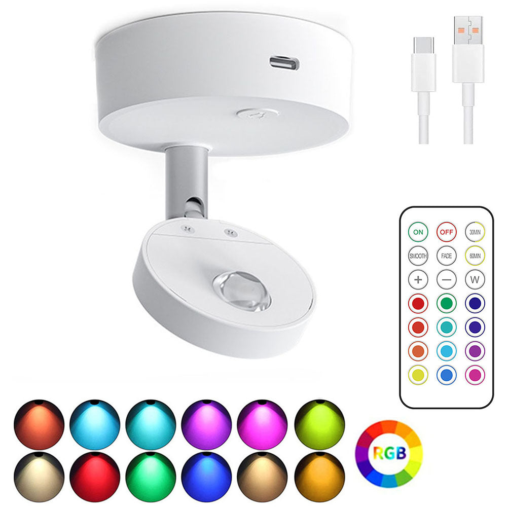 Wireless RGB Remote Control Spotlight