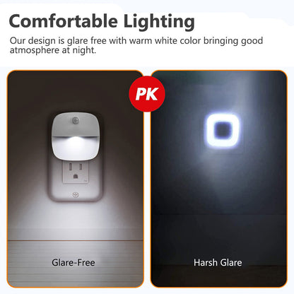 Plug-in LED Motion Sensor Night Light