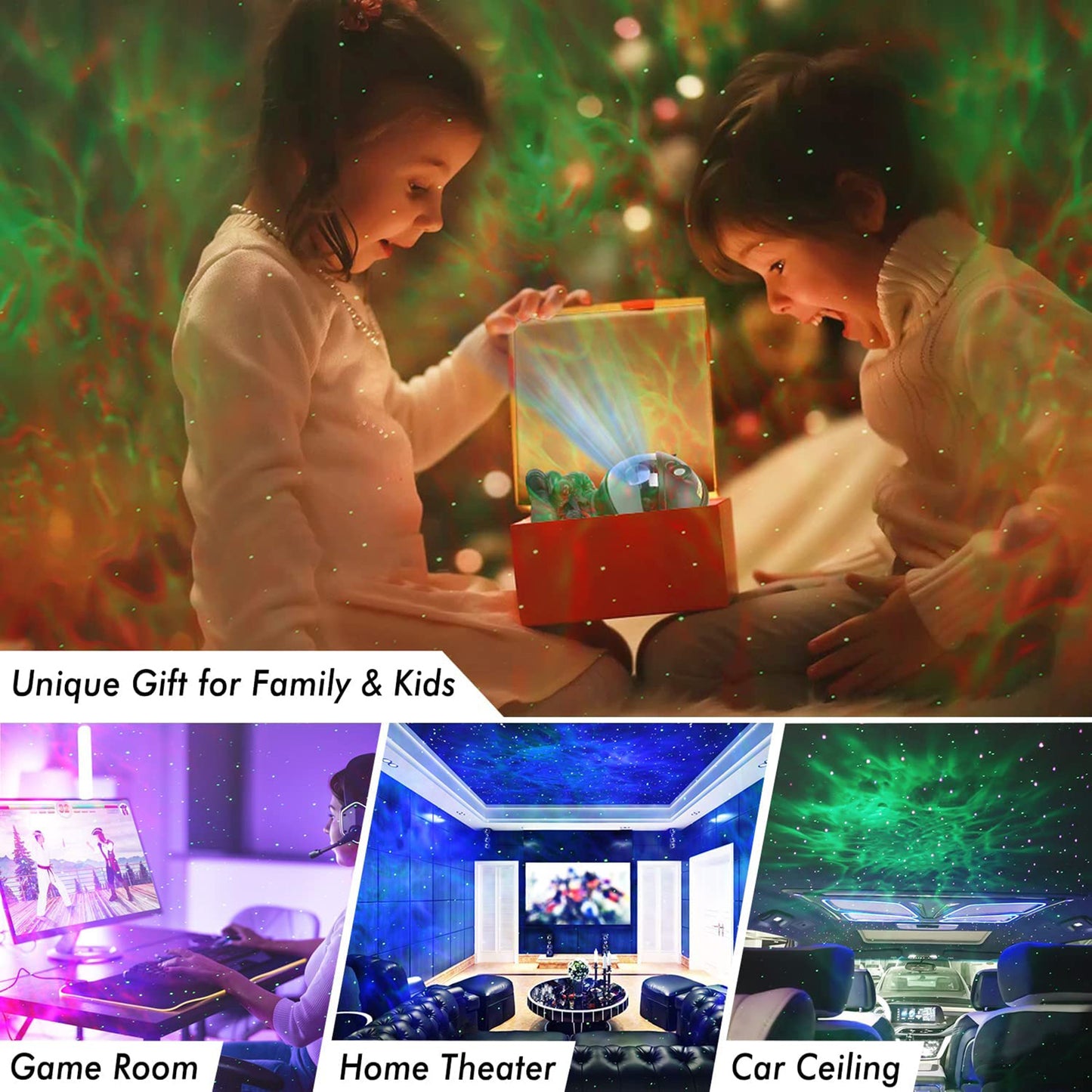 Galaxy Projector Star Night Light