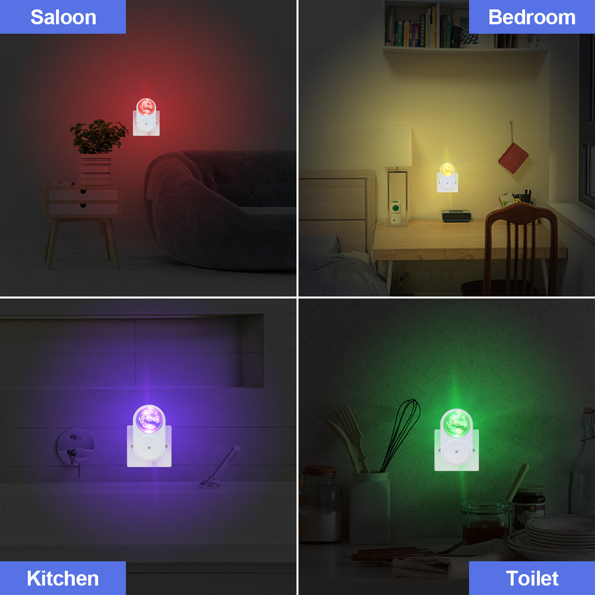 LED Night Light Plug into Wall