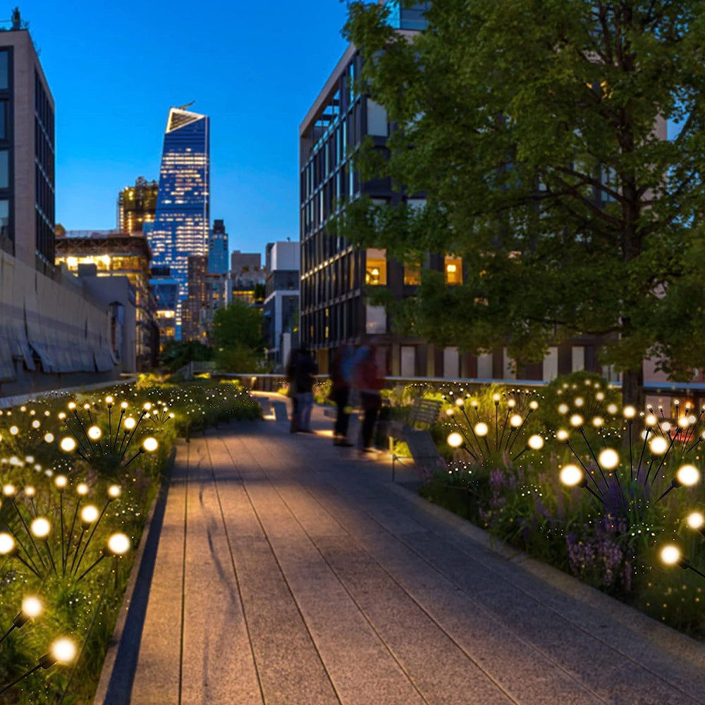 Solar Powered Firefly Lights