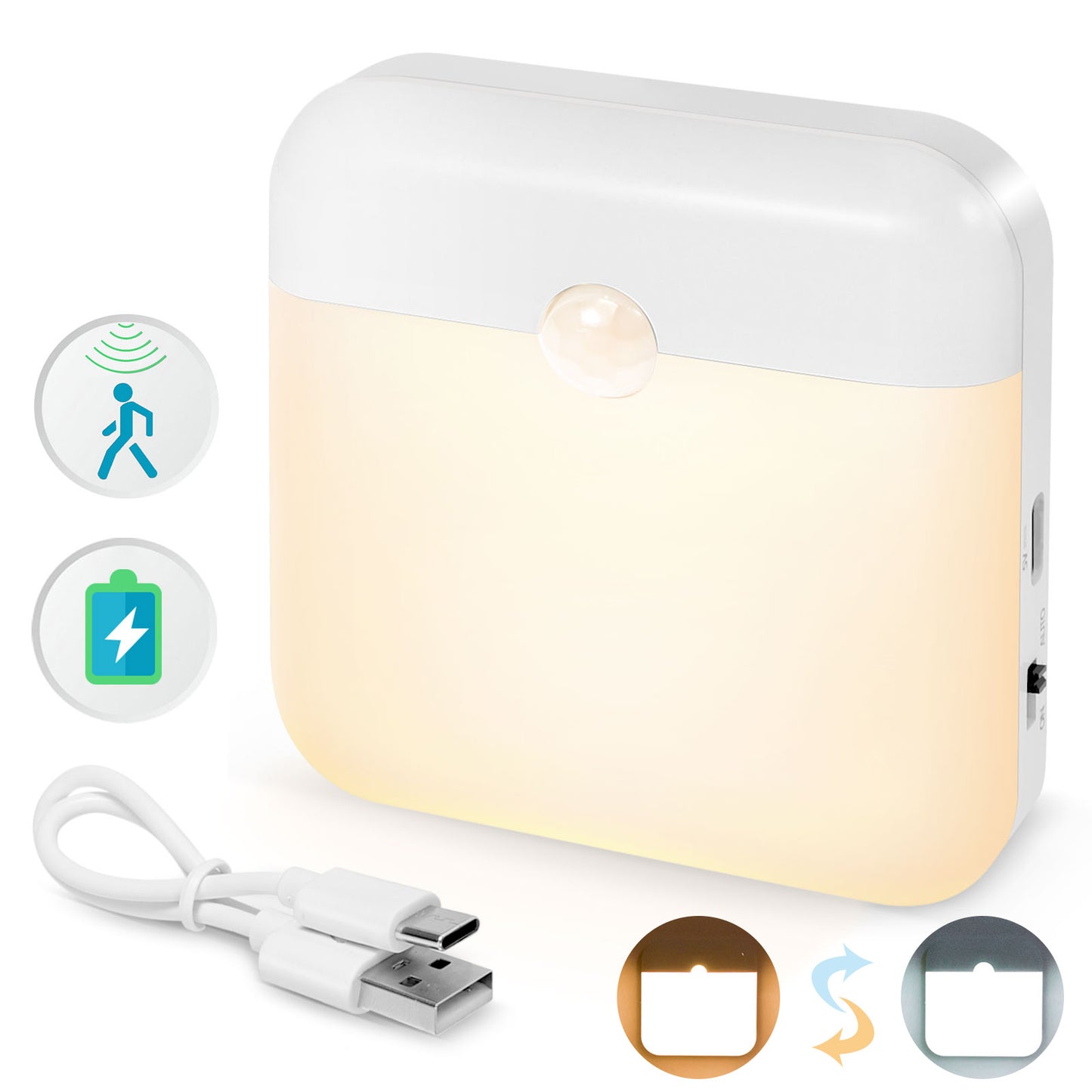 LED Motion Sensor Night Light