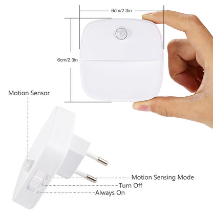 Plug-in LED Motion Sensor Night Light