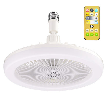 Mini ventilador de techo cerrado con luz