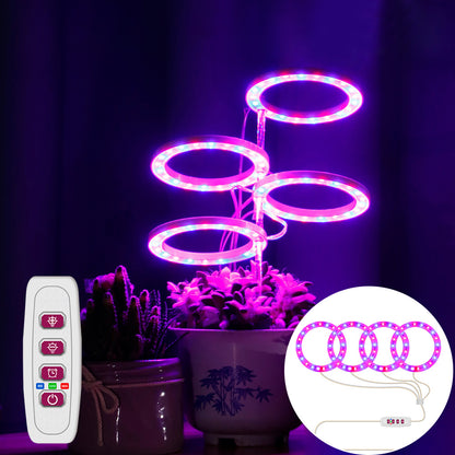 Plante LED USB à spectre complet élèvent la lumière rouge bleu