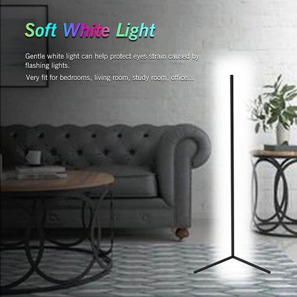 LED Corner Floor Lamp RGB Color Changing