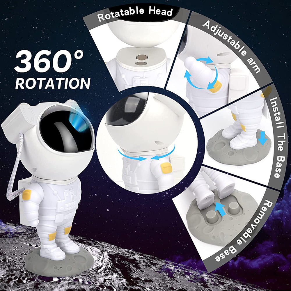 Astronaut Galaxy Nebula Star Projector Light