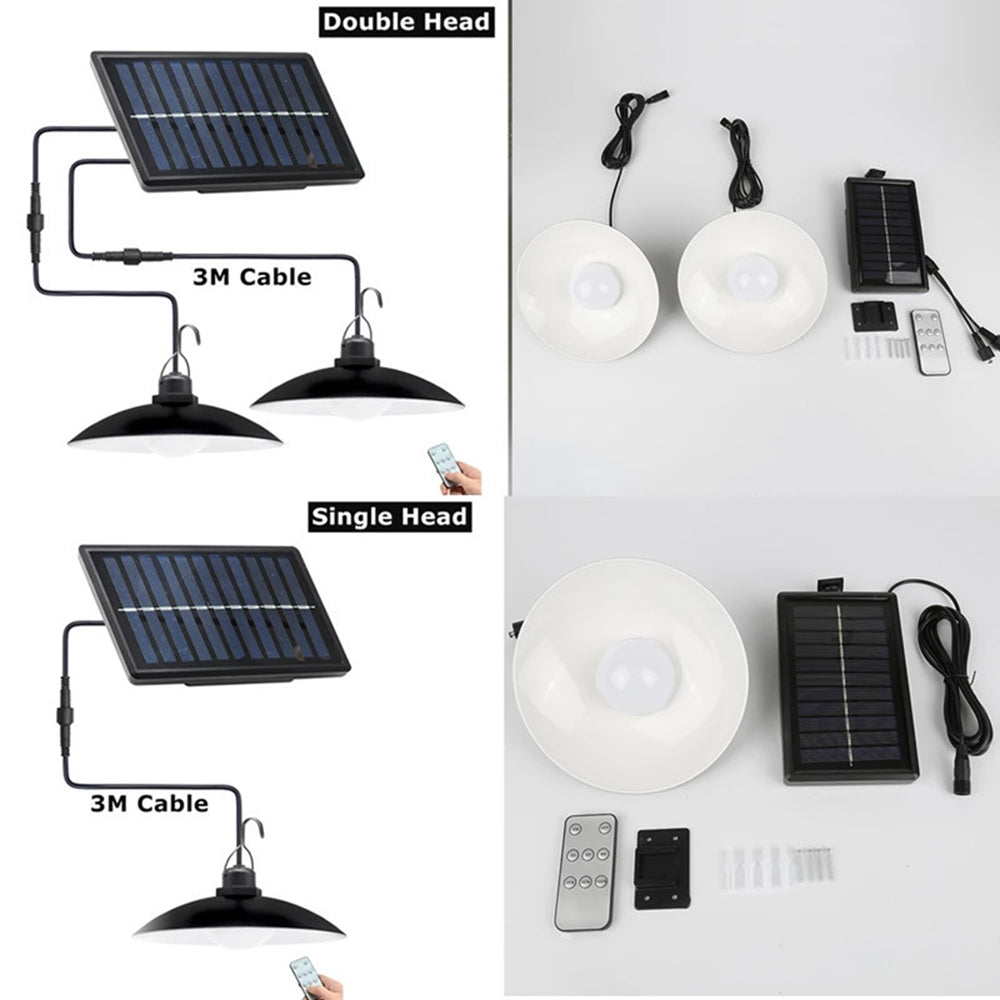 Waterproof Solar Vintage Pendant Lights