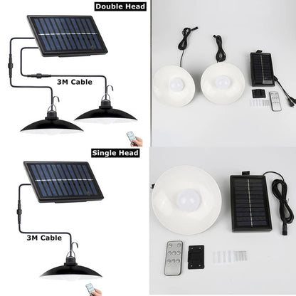 Waterproof Solar Vintage Pendant Lights