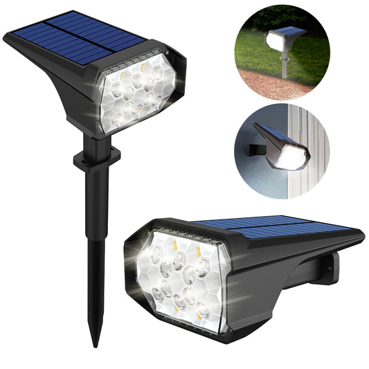 Luz solar impermeable para caminos al aire libre