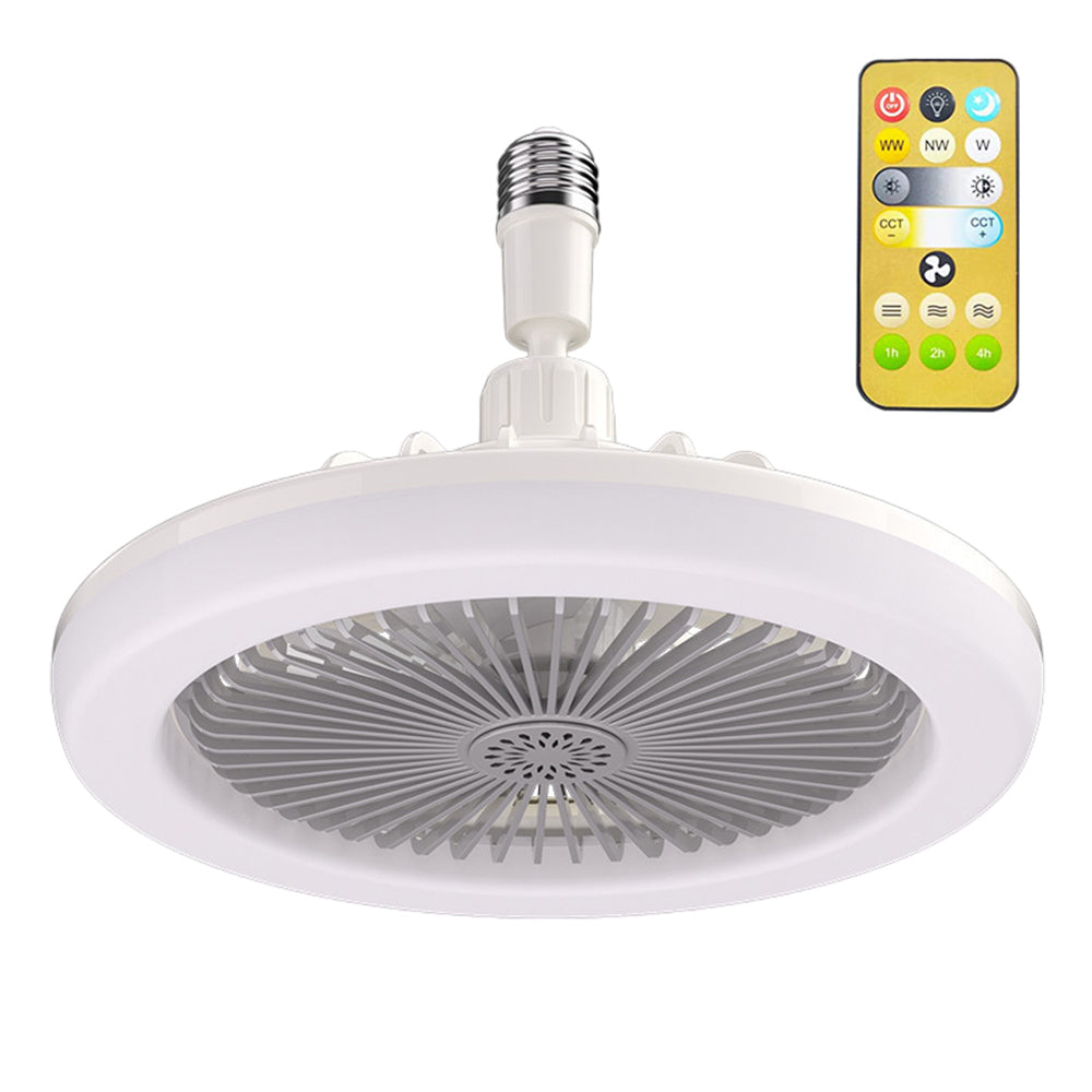 Enclosed Mini Ceiling Fan with Light