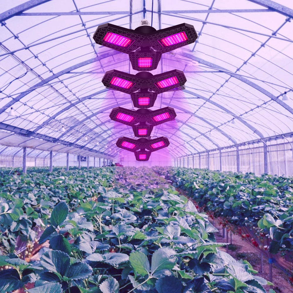 Bombilla LED plegable impermeable para cultivo de plantas