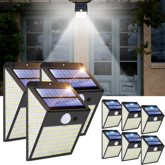 Outdoor 170LED 300° Lighting Angle Motion Sensor Solar Lights