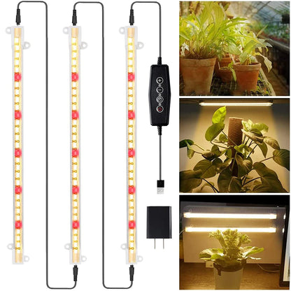 Tiras de luz LED para cultivo Luz solar de espectro completo de 3500K