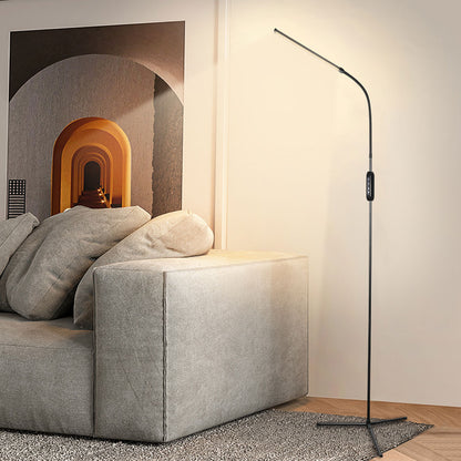 Dimmable LED Floor Lamp Adjustable Gooseneck