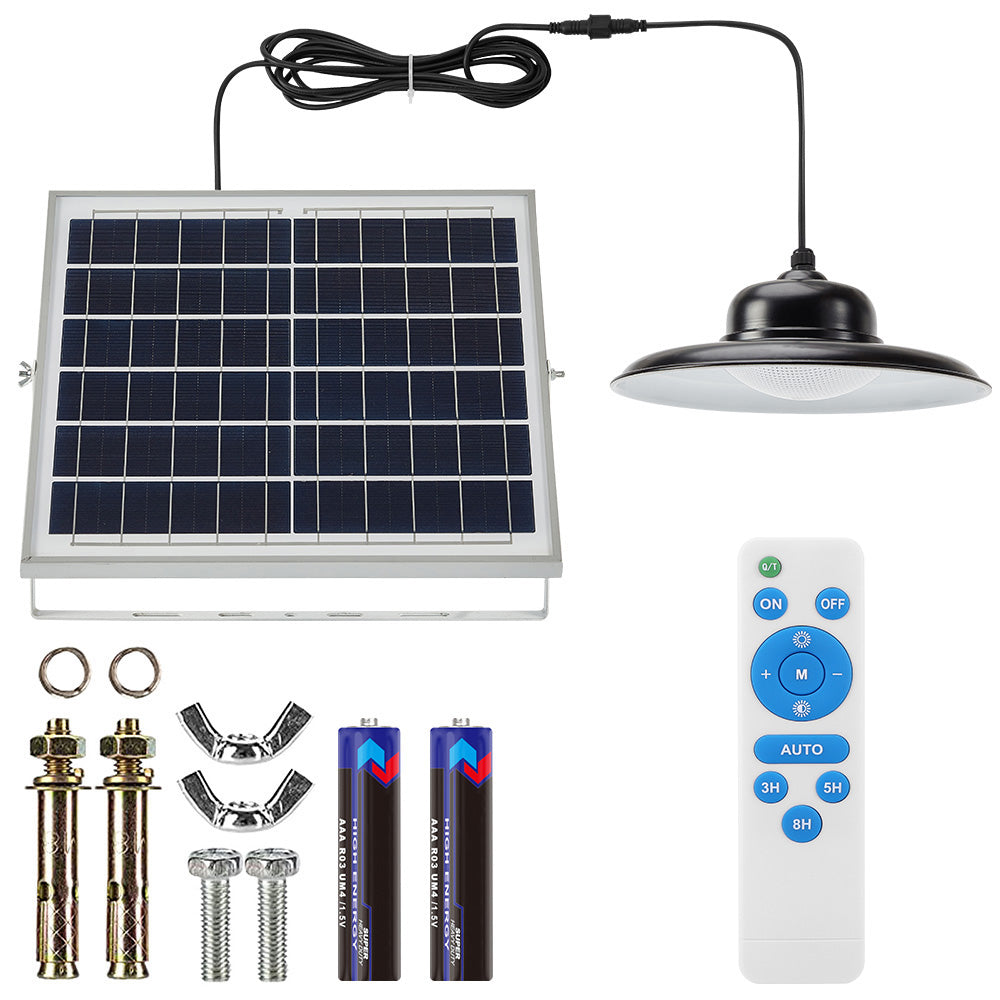 Remote Control Solar Pendant High Bay Light