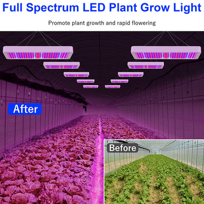 Panel de luz de cultivo LED de espectro completo Diseño de chip dual