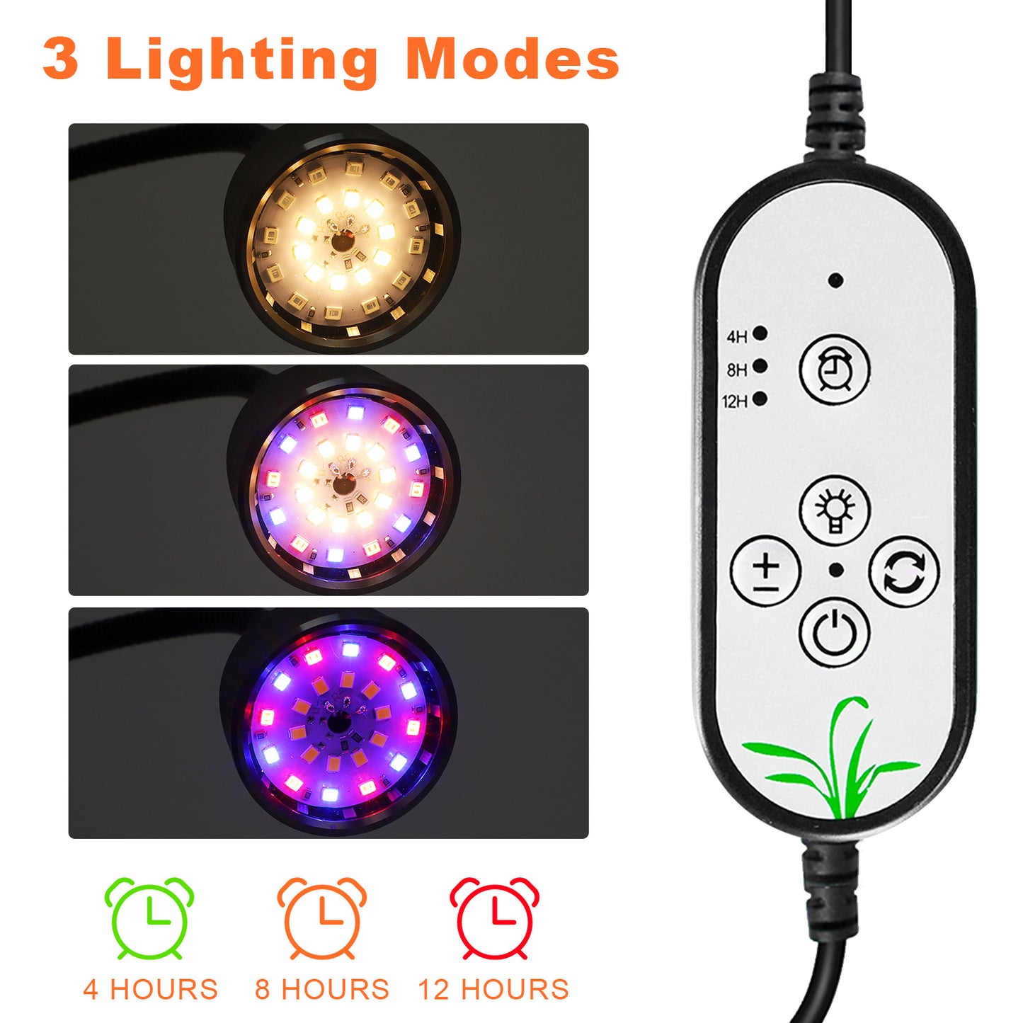 Clip-on LED Plant Lights