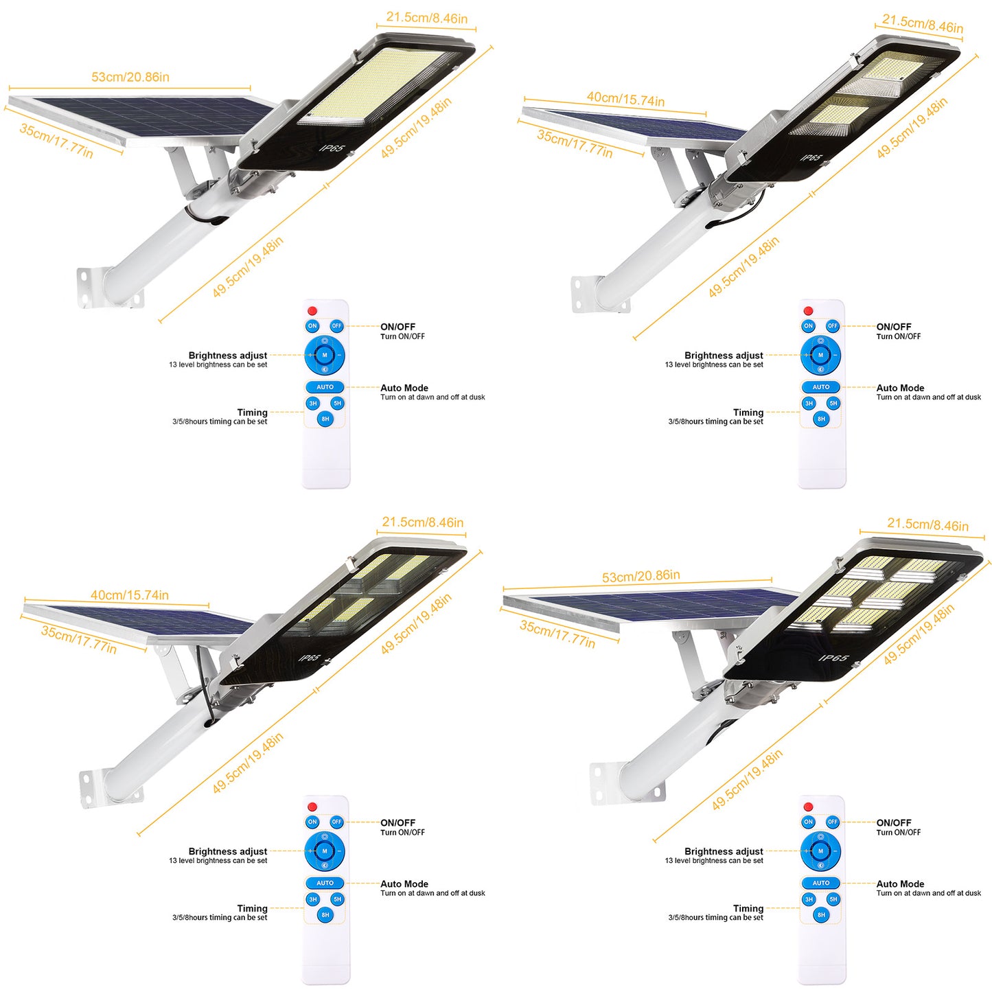 Luz LED impermeable para estacionamiento al aire libre desde el anochecer hasta el amanecer