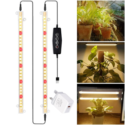 Tiras de luz LED para cultivo Luz solar de espectro completo de 3500K