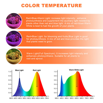 Clip-on LED Plant Lights